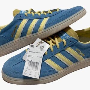 ADIDAS HANDBALL SPEZIAL BLUE BURST / ALMOST YELLOW IG6276 - SIZE 10.5